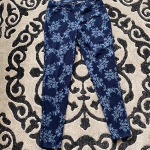 Print colored jeggings